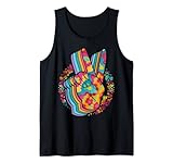 Photo Gallery peace hand tie dye finger libertà hippie bambino canotta Photo Gallery peace hand tie dye finger libertà hippie bambino canotta