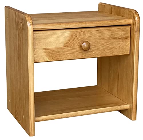 k koma Nachtkonsole Nachttisch Kiefer Holz -NEU Landhausstil MASSIVHOLZ (Alder)