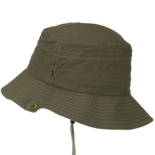 Uv 50+ Sun Protection Talson Bucket Hat - Brown Khaki S-M #TOP1