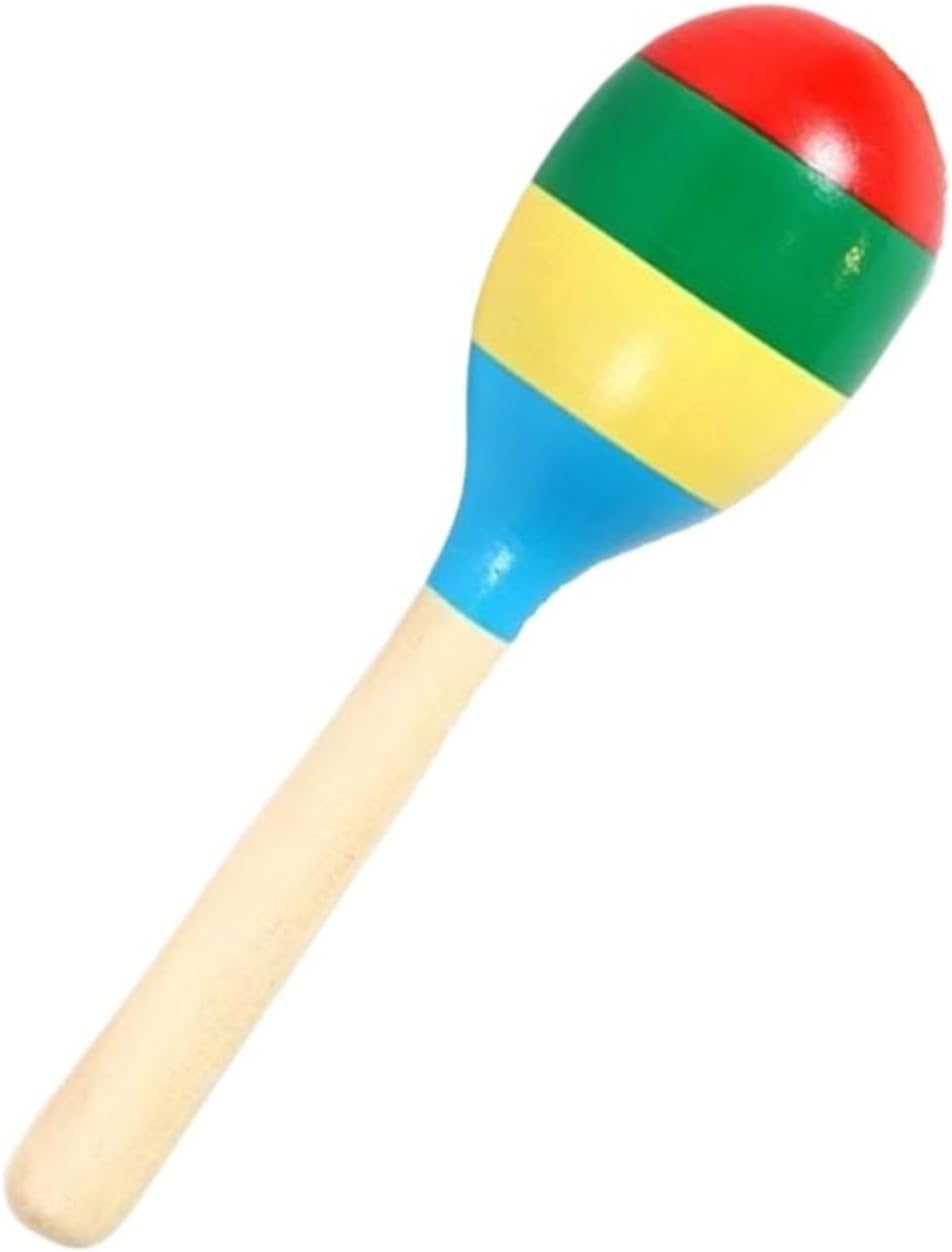 maracas, Maracas For Percussion Enthusiasts, Hardwood Maracas Rattles Percussion Instruments Shakers,for music event(Color 2)