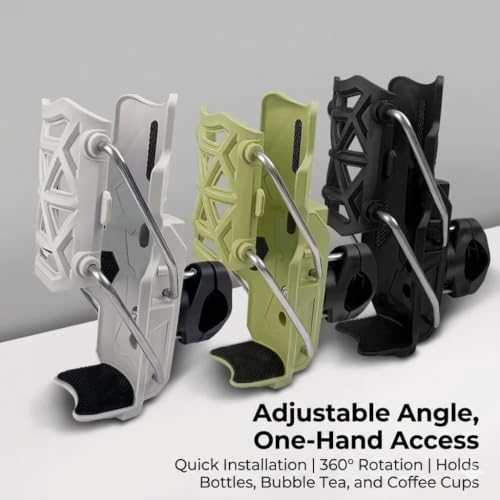 Support bouteille moto adaptable porte-gobelet réglable ATV 125cc - 8