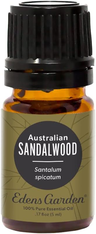 Edens Garden Sandalwood- Australian Essential Oil, 100% Pure Therapeutic Grade (Undiluted Natural/Homeopathic Aromatherapy Scented Essential Oil Singles) 5 ml