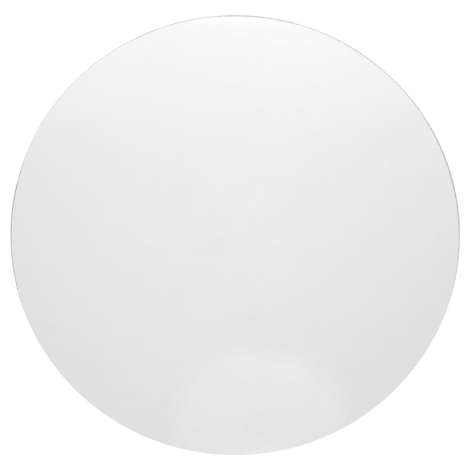 HOMSFOU Wall-Mounted Decorative Mirror Large Circular Household Mirror for Entryway and Bathroom Decor