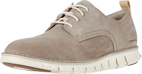Cole Haan Zerogrand Stitchout Oxford Gray Suede/Ivory 11 D (M)