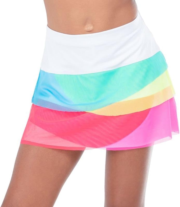 Scallop Mesh Skirt - Girls by Lucky In Love Store