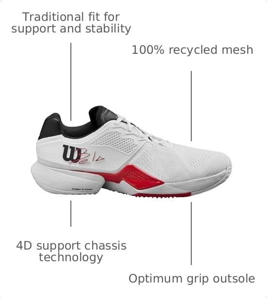 Image of Wilson Men's Bela Tour Men's Padel Shoes
