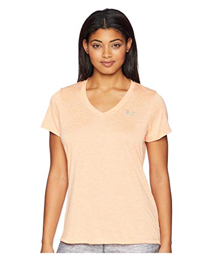 Image of Under Armour Womens Tech V-Neck Twist Short-Sleeve T-Shirt