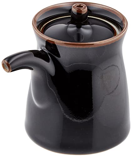 白山陶器 G型しょうゆさし 小 天目 80ml B00Q9TD1J8