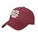 TRSGYWHS So Far This is The Oldest I've Ever Been Hat Women Fashion Baseball Hat Funny Birthday Gifts for Grandma Wine Red