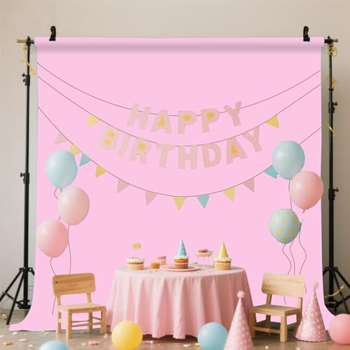 Fondo rosa 10x10 ft para fotografía miniatura 2
