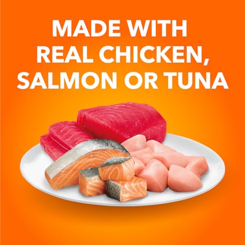 IAMS PERFECT PORTIONS Healthy Adult and Indoor Wet Cat Food Paté Chicken, Tuna and Indoor Salmon, (36) 75g Variety Pack image 4