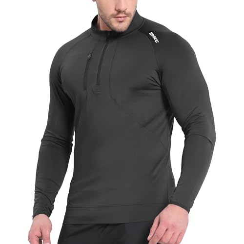 Haut de compression homme idéal pour le running en plein air et la musculation