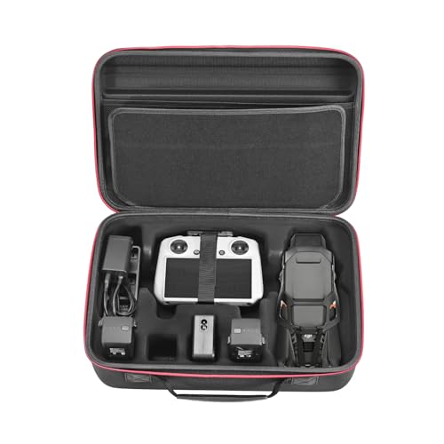 RLSOCO Travel Case for DJI Mavic 3 Pro/Mavic 3 Pro Cine with DJI RC Pro Fits Mavic Drone Body RC/RC Pro Controller Propellers Batteries Charger and More (Case Only)