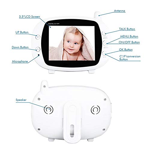 Baby-Monitor-35-Inch-Wireless-2-way-Call-WIFI-Video-Baby-Monitor-Sleep-Monitor-Home-Security-Baby-Camera-Take-care-of-your-baby-Color-US