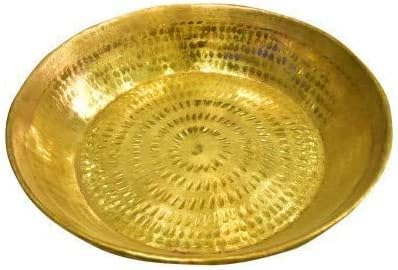 Cos route Atta Parant Parat Dough Maker Dough Mixer Indian Style Regular Use Brass Parat Size -15 Inch