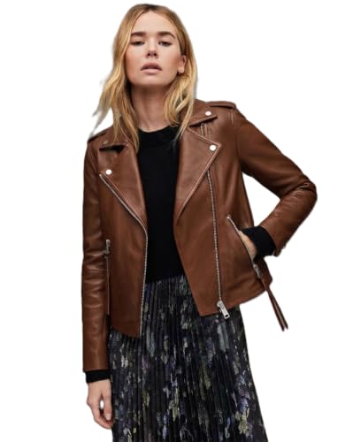 Women’s Biker Leather Jacket for Stylish Casual & Riding Wear