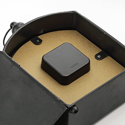 Small Retro Wall Clock.vintage Desk Clock Shabby Chic Metal Shelf Table Clock For Shelf Decor Desk Decor Wall Decor Table Decor #TOP5