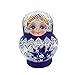 Ohfruit 10pcs / Set Matryoshka in Legno Russo Bambola di nidificazione Russa per Soggiorno