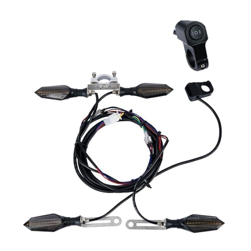 Clignotants moto et vélo avec feu arrière de sécurité VTT