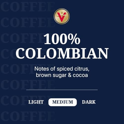 Image of Victor Allen's Coffee 100% Colombian, Medium Roast, 120 Count, Single Serve Coffee Pods for Keurig K-Cup Brewers