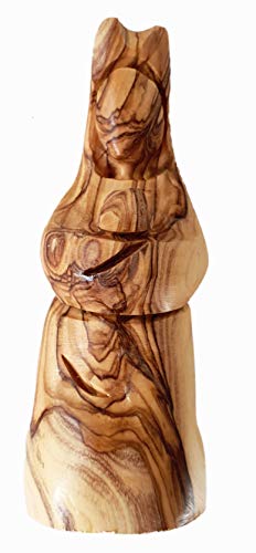 Bethlehem Gifts TM Estatuetas de Natal esculpidas em madeira de oliveira Belém (estatuetas de 12,7 c