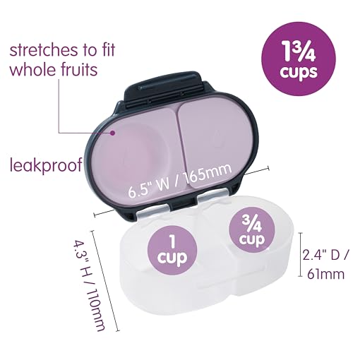 Image of b.box Snack Box, Snack Containers for Kids, Kids Lunch Box, Toddler Snacks