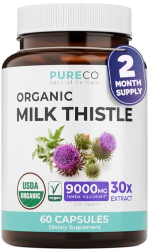 PURE CO Organic Milk Thistle