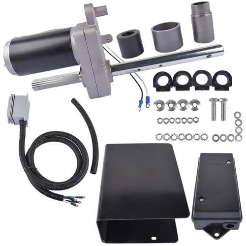 Woosphy 1824200100 Electric Powered Trailer Jack Kit Replacement for 12000 Lbs Landing Gear Single Speed 12VDC by Woosphy - Used condition - US$221.76