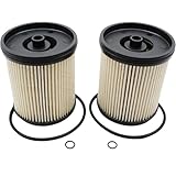 Powkos Fuel Filter 2Pcs TP1015 Compatible with Chevrolet GMC Cruze Silverado Sierra 1500 2500 3500