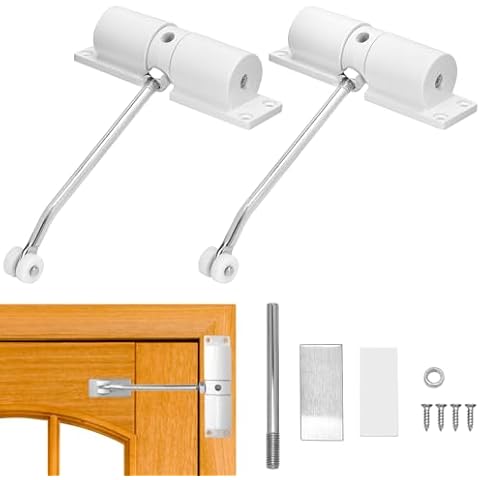 QWORK® Ferme Porte Automatique 2 Pièces Cover