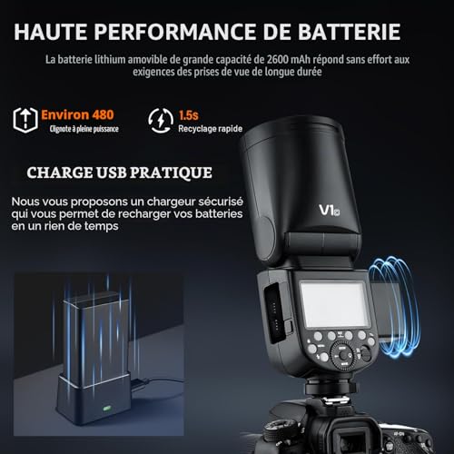 Flash Speedlite Godox V1C pour sublimer vos photos de mariage - 3