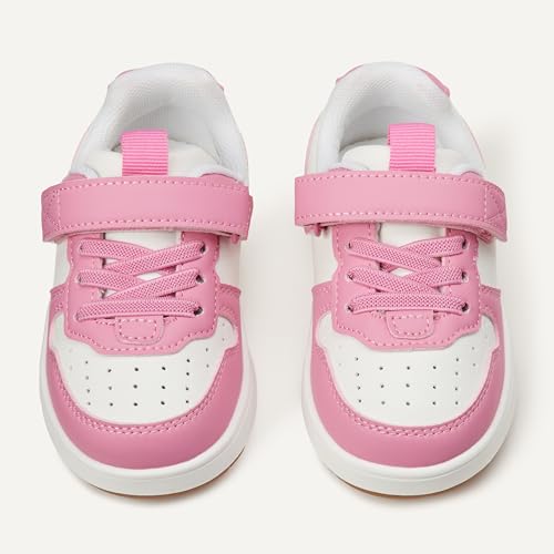 Amazon Essentials Unisex Kids and Toddlers' Low Top Hook & Loop Court Sneakers - Image 5