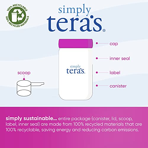 Tera's Whey Protein, Dark Chocolate, 12 Oz #TOP2