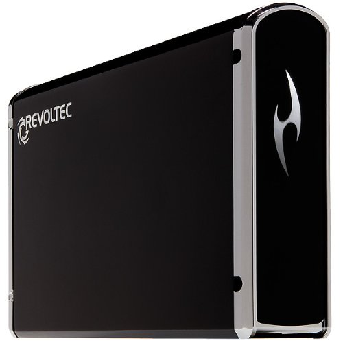 ALU Book Edition 2 - Boitier pour disque dur Externe 3,5" - e-SATA - USB 2,0 - Noir