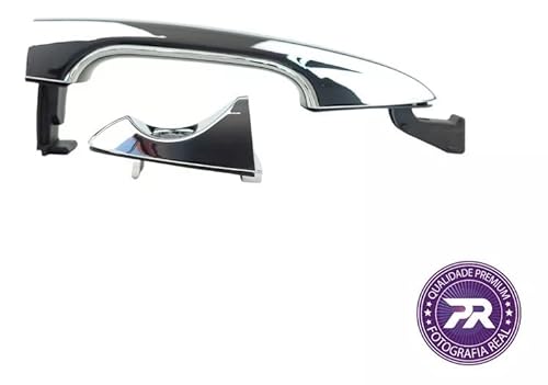 Maçaneta Cromada Externa Da Porta Dianteira HB20, HB20S, HB20X 1.0, 1.6 2012, 2013, 2014, 2015, 2016