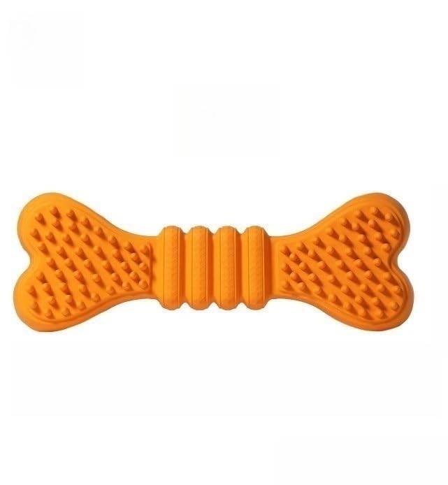 QGDVFCRS Dog pet Toy Ball Bone Small Dog chew Resistant Big Dog Teeth Cleaning Puzzle Food Storage Leaking