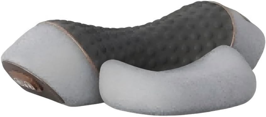 Photo 1 of Neck Support Sleep Pillow, Adjustable Height Heating Vibration Pillow, Cervical Comfort Daily Care (Space Gray) 