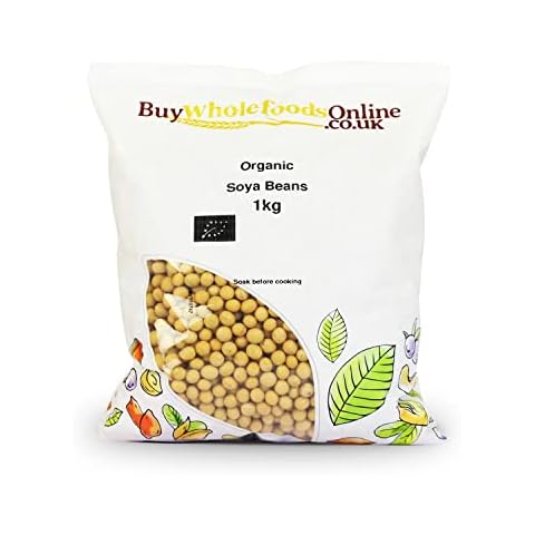 Organic Vegan Soya Beans 1kg by BWFO Cover