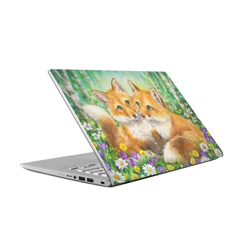 Autocollant peau renards Kayomi Harai pour personnaliser votre ASUS Vivobook 14