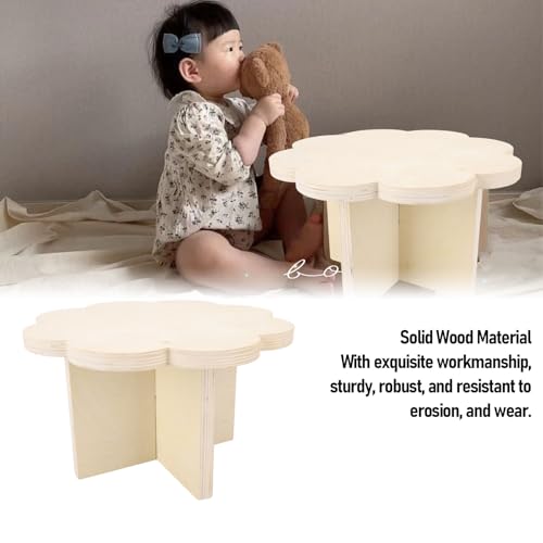 Table de pique-nique fleur en bois massif de qualité supérieure