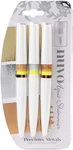 Nuvo Aqua Shimmer PENS M, métaux précieux, taille unique