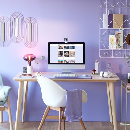 733 LIGHTSPEED Cuffia Wireless con Microfono Gaming con Fascia per la Testa a Sospensione, LIGHTSYNC RGB, Tecnologia Microfono Blue VO!CE, Driver Audio Pro-G, Leggera - Bianco - Cuffia gaming - Immagine 4