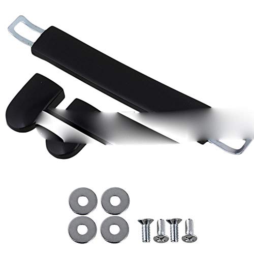 Maleta de transporte plana con manija negra de 5.12"Manija de equipaje de maleta con agarre plano BQLZR Cover