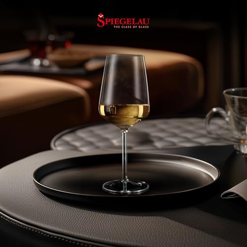 Foto von Spiegelau Weißweingläser 4er Set, 440 ml, Style, 4670182, Weinglas aus Kristallglas, spülmaschinenfest