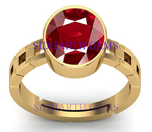 Bague rubis naturel réglable pour éviter les erreurs de taille de doigt