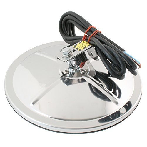 Grand General 33081 Stainless Steel 8" Convex Blind Spot Mirror With "L" Bracket #TOP5