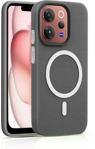 Image of AeoFit Matte Back Cover for vivo V70 Elite 5G | Shockproof Soft TPU Case with Camera Protection | Slim & Lightweight Back Cover Case for vivo V70 Elite 5G (Black)