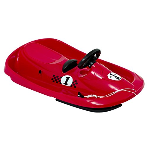 Hamax Rodelschlitten Snow Formel, Rot, 503431