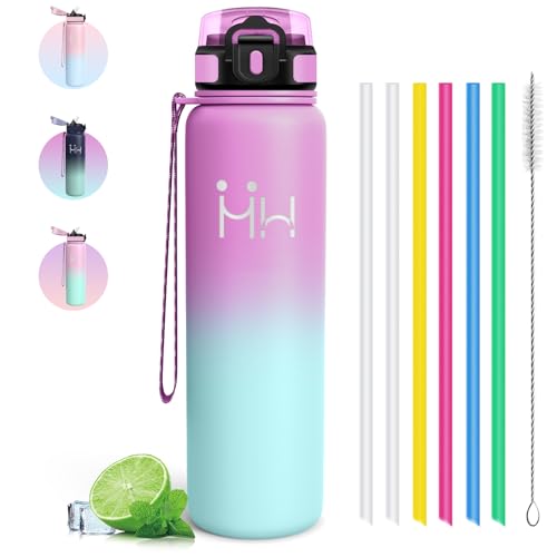 Borracce Termiche 1 litro - Bottiglia Termica Senza Perdite -