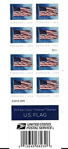 Postage Stamp Online 10# Business Envelope Additional 2019 Forever Postage Stamps (2 Booklet - 40 Stamps)